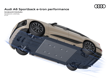 Audi A6 Sportback e-tron - Aeroboden 2