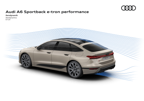 Audi A6 Sportback e-tron - Aerodynamik